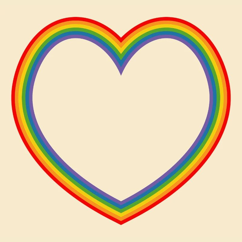 LGBT Regenbogen Herz lgbt csd tshirt