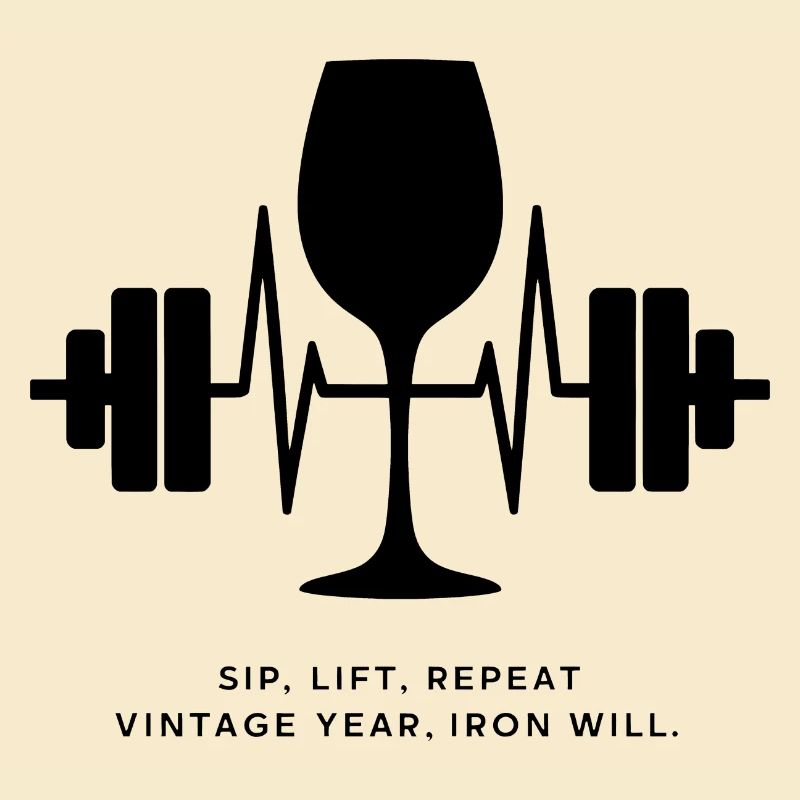 Plaisir et force : vin et poids