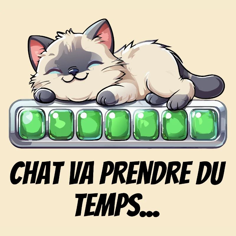 Chat Va Prendre Du Temps - Chaton Mignon