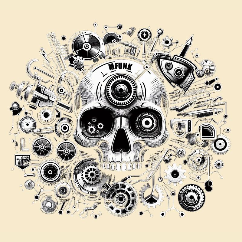 CRÂNE STEAMPUNK