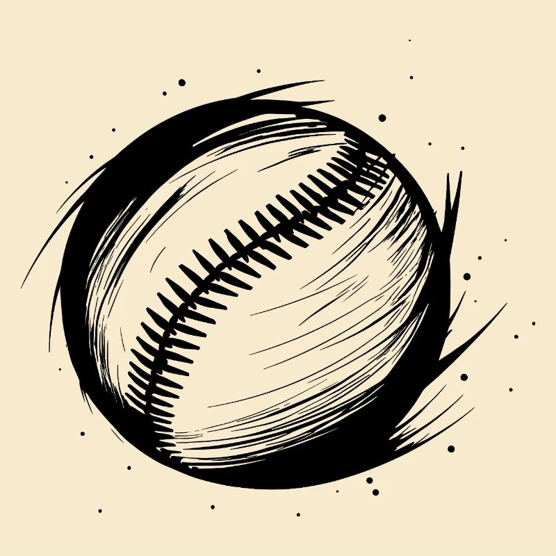 Sketch de la balle de baseball