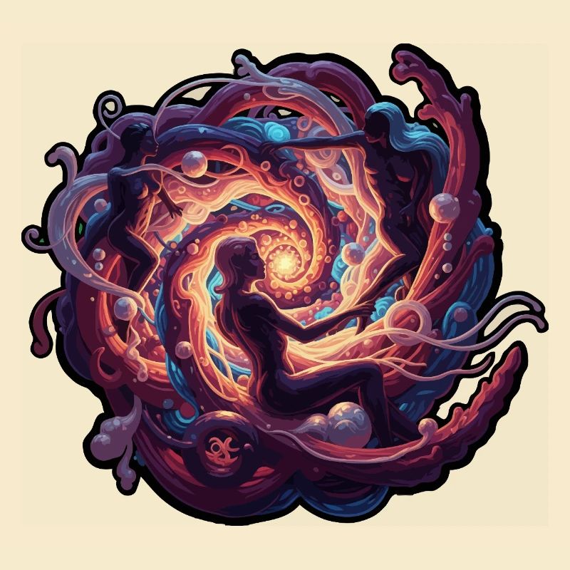Dancing Cosmic Vortex