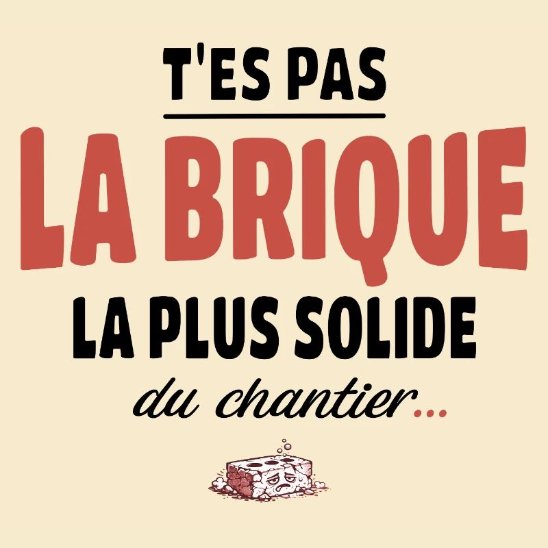 T’es pas la brique la plus solide du chantier