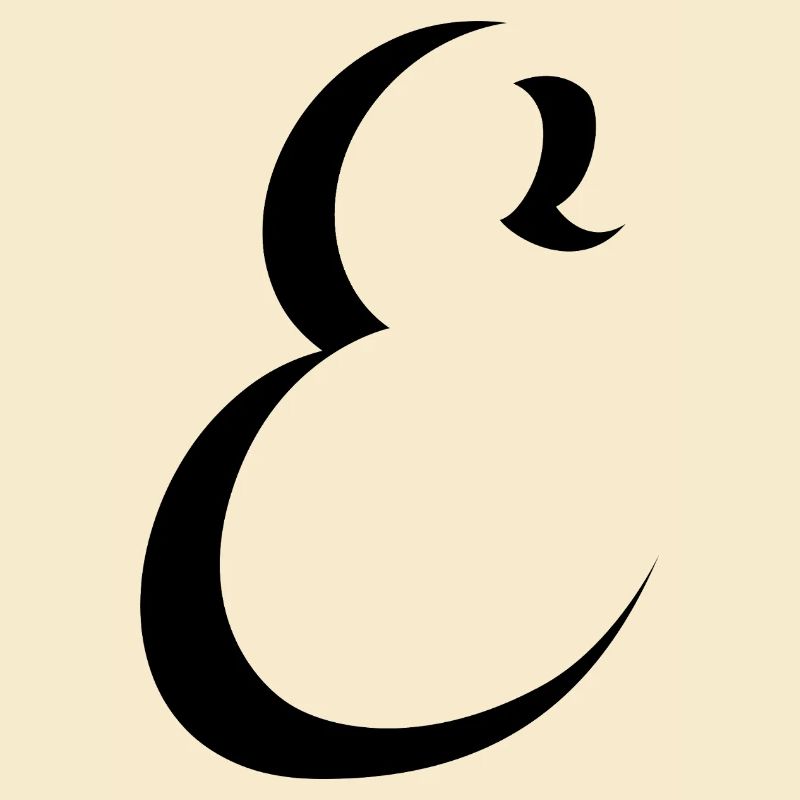 Lettre E, nom, la lettre E