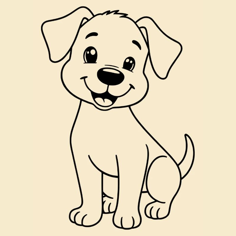Chiot minimaliste