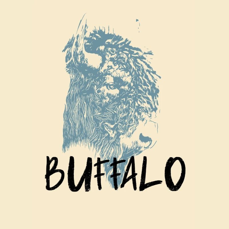 American Bison Portrait
