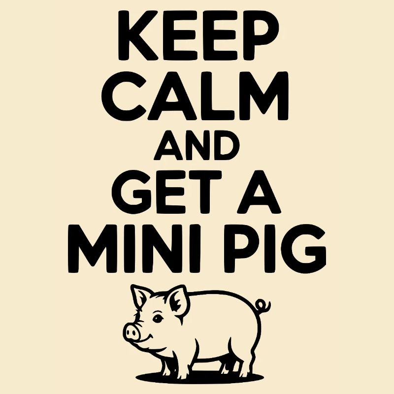 Keep Calm and a Pig