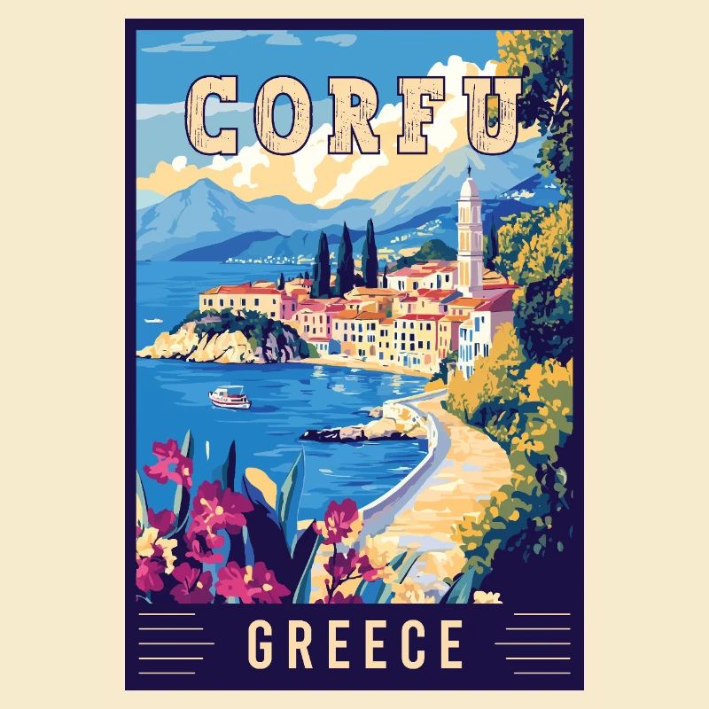 Découvrez le charme insulaire de Corfou en Grèce