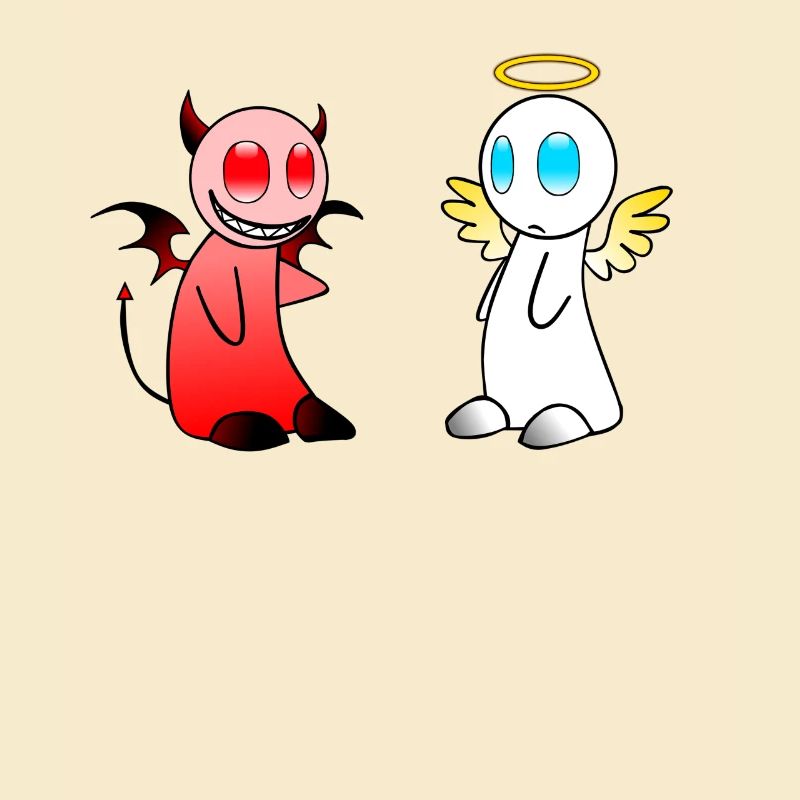 Motif Ange & Diable