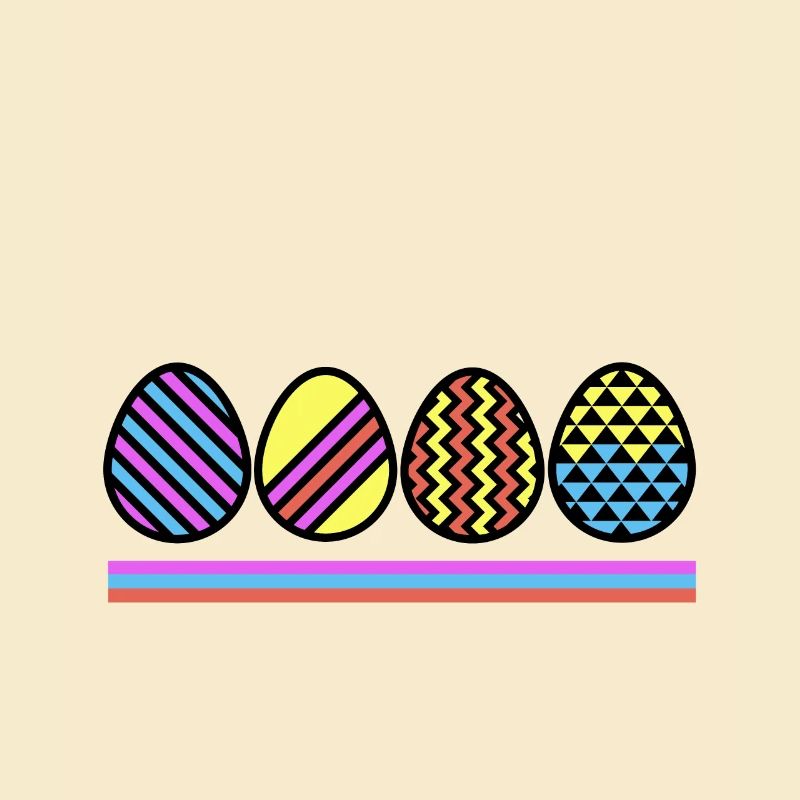 Oster Eggs - Oeufs de Pâques
