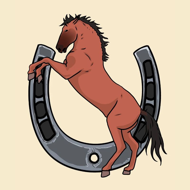 Cheval Fer à cheval Cavalier Ross Gaul