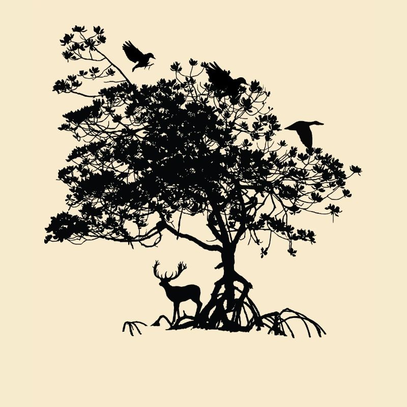 tree animals gift