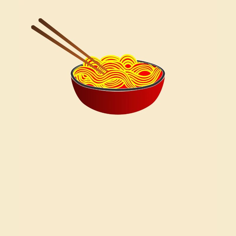 Ramen Stäbchen Asiatisch Nudeln