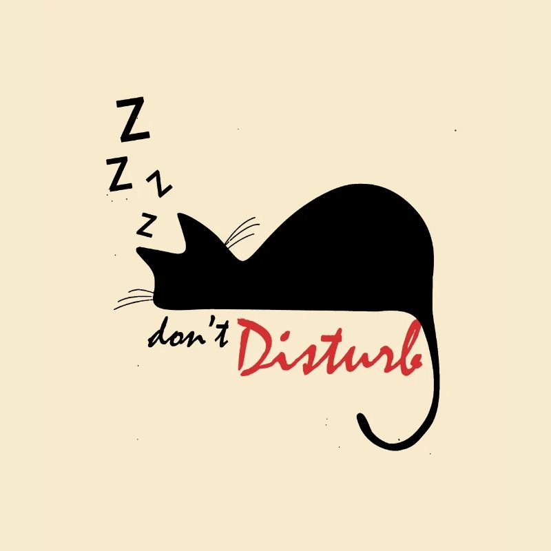 sleep, don't disturb - sleep, don't disturb