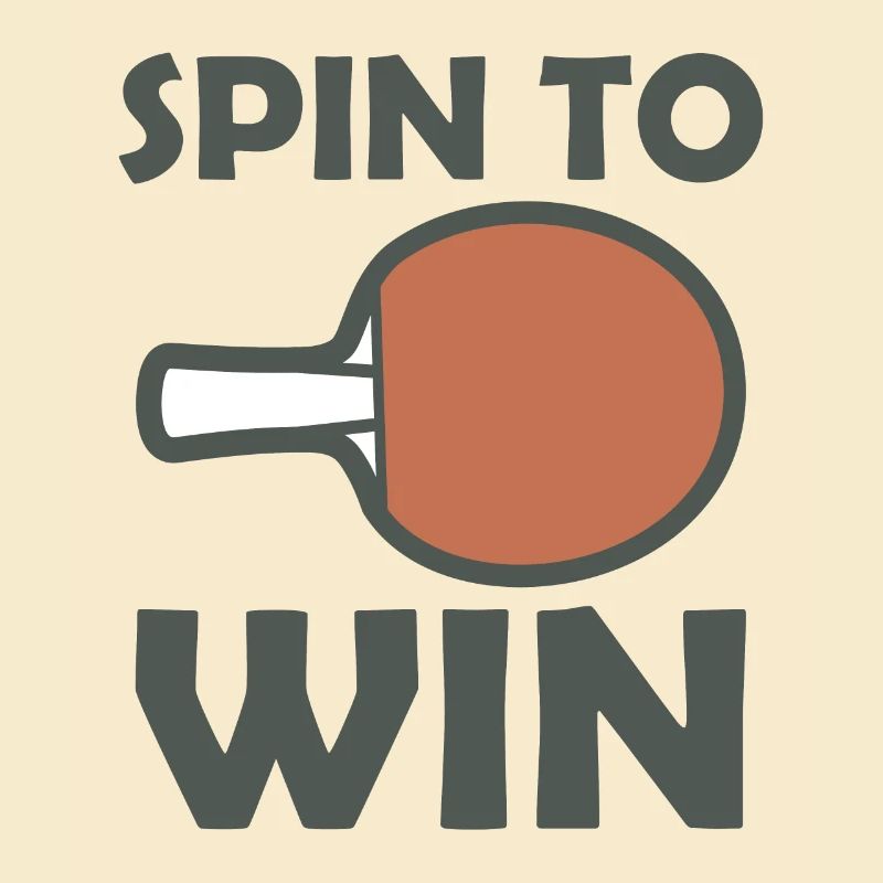 Table tennis racket Spin to Win