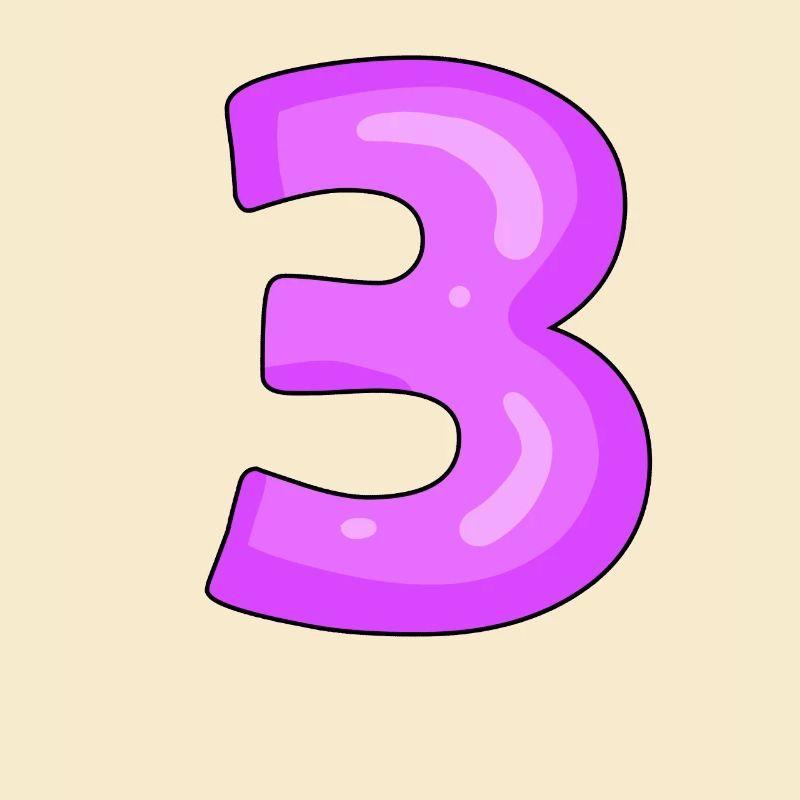 3 violet