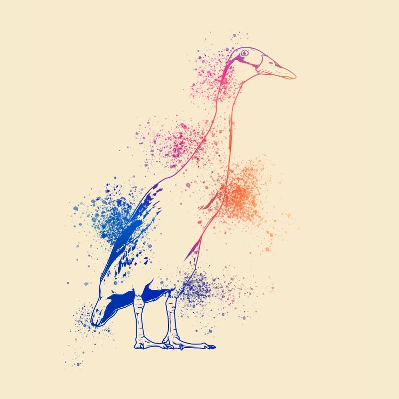 Cour de course colorée