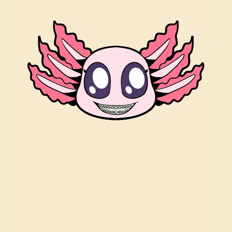 Axolotl with braces