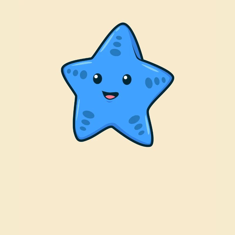 Kawaii Starfish