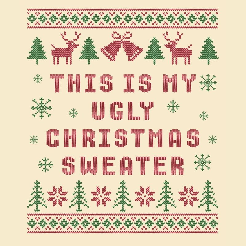 Das ist mein hässlicher Weihnachtspullover