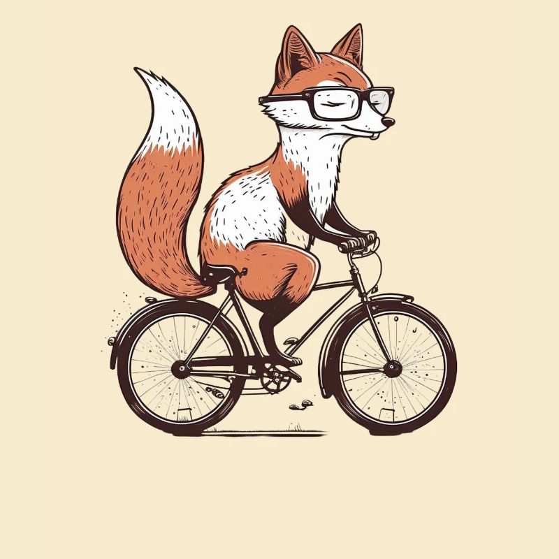 Smart cyclist Fuchs