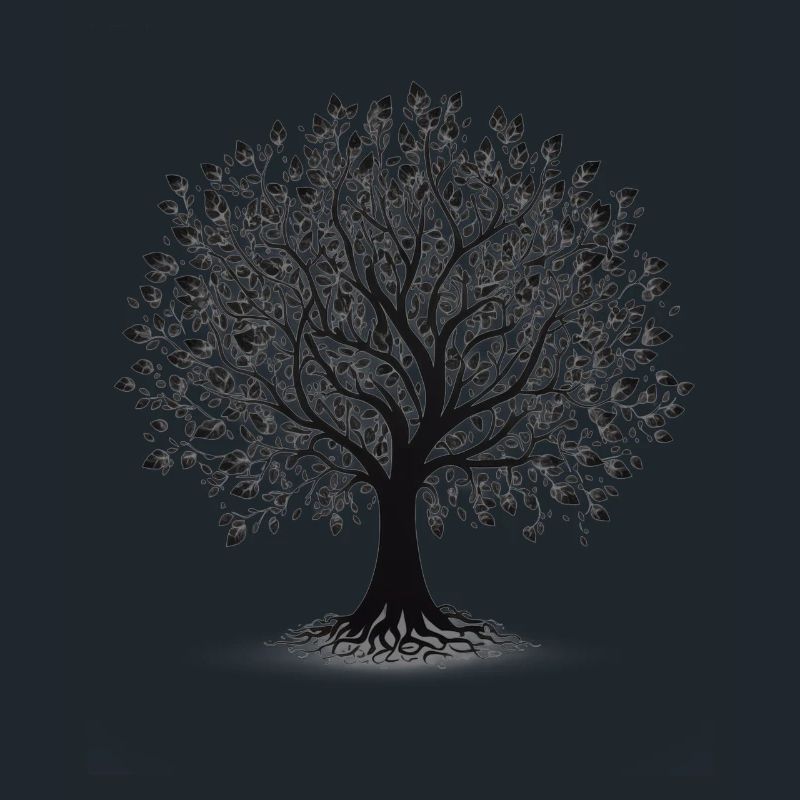 Baum des Lebens, illustration de conception d’arbre de vie