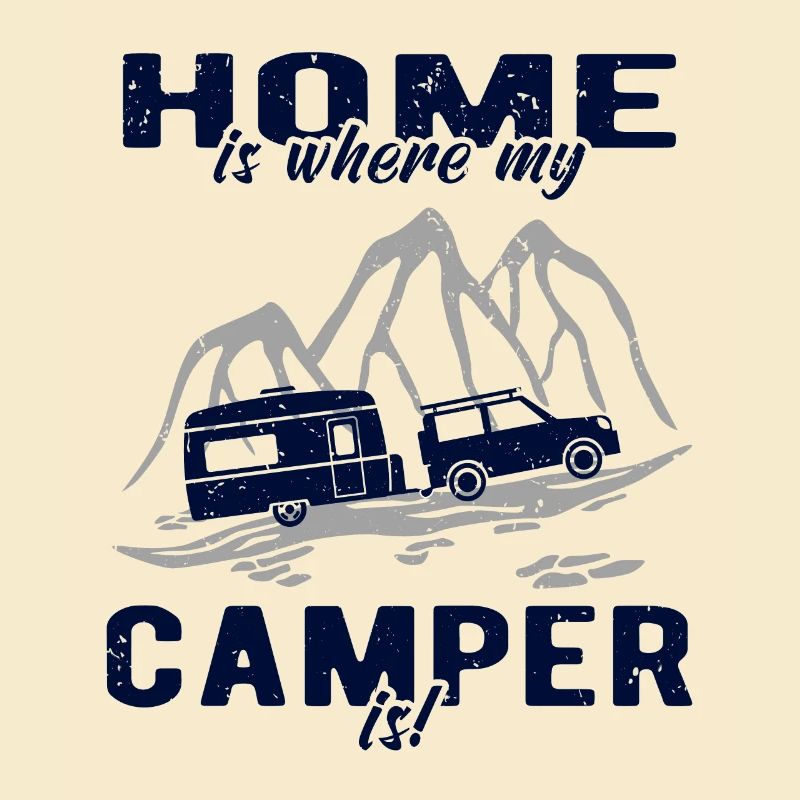 Wohnwagen Zuhause Camper