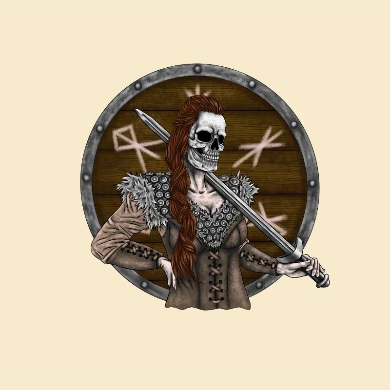 Vikingmaidmit Schild