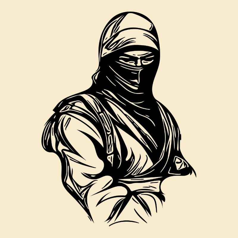 Freizeit Ninja Athlet Warrior Kraftsport Style