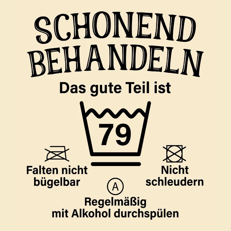 79. Geburtstag Schonend Behandeln 79 Teil Ist 79