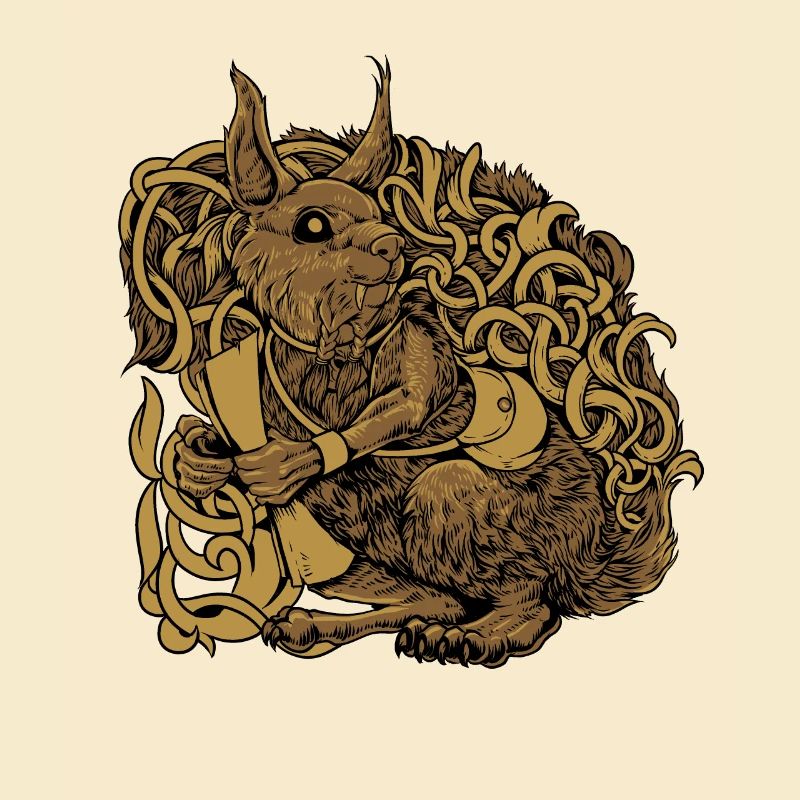 Dessin du Ratatöskr