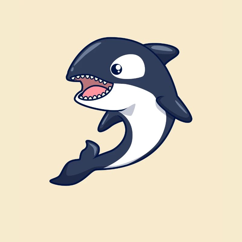 Kawaii Wal - Orca