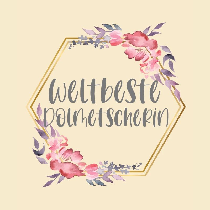 Dolmetscherin Übersetzerin Dolmetschen Geschenk