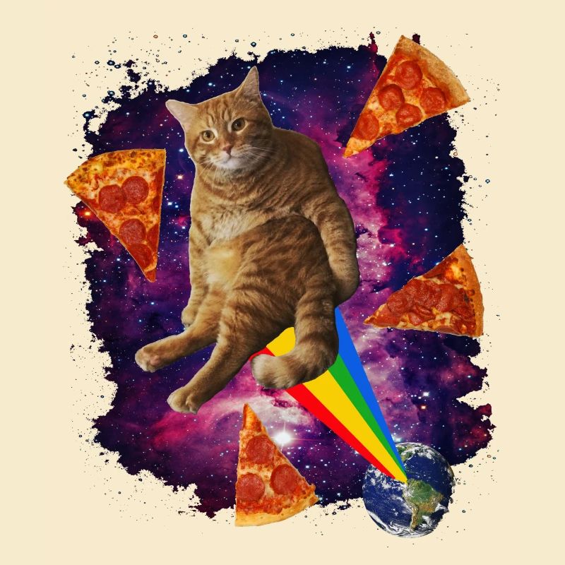 Space Cat Pizza Rainbow Mega Mix