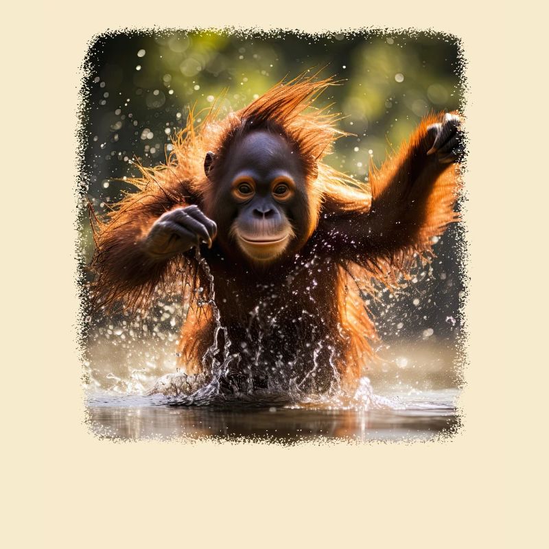Orangutans realistic Orangutan