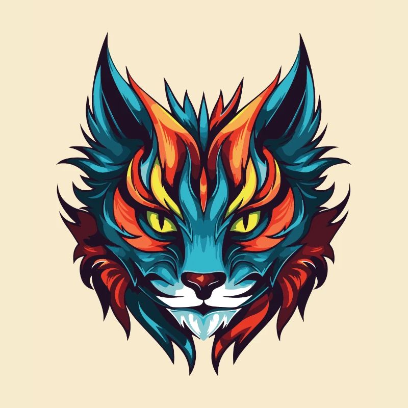 Katze Symbol Kopf