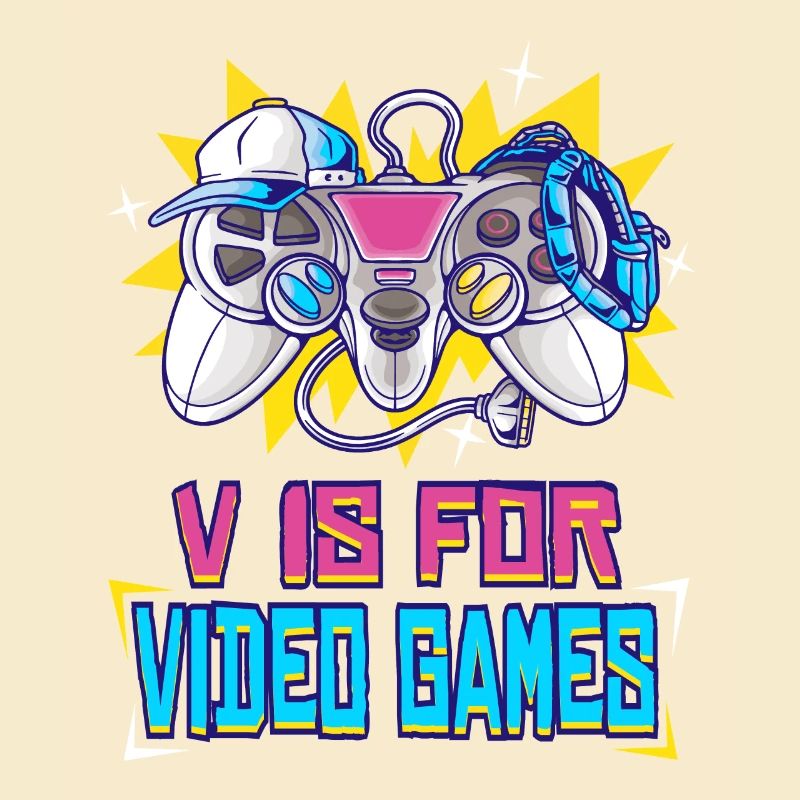 V is for Video Games: Stylisches Controller-Design