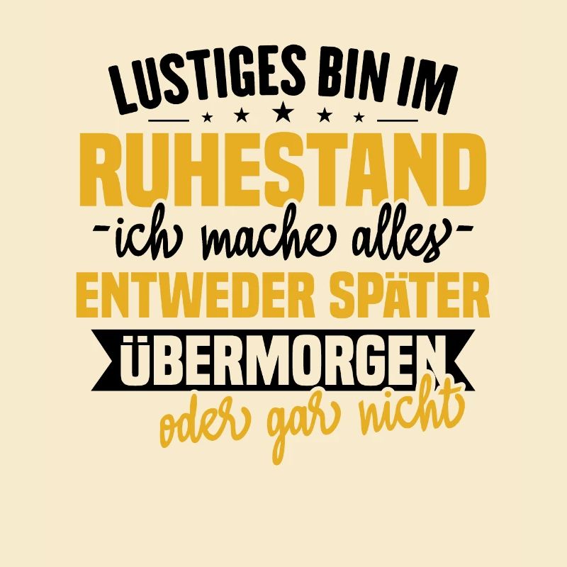 Lustiges Ruhestand Sprüche Geschenk