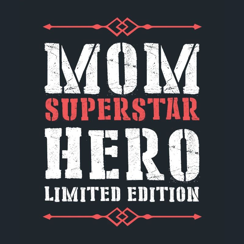 Beste Mom Mama Heldin Spruch Mutter
