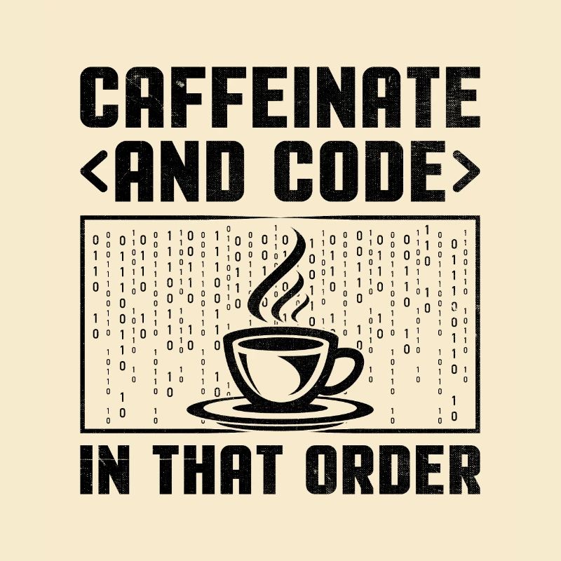 Café Codage Programmeur Codeur Développeur Nerd Coff