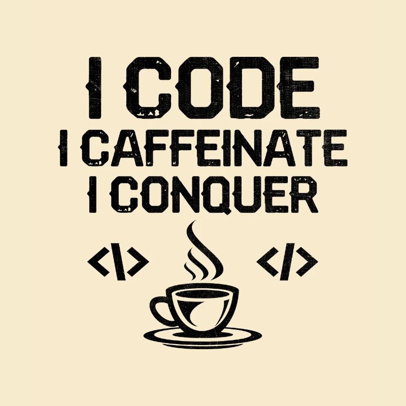 Coffee Coding Programmer Coder Developer Nerd Coff
