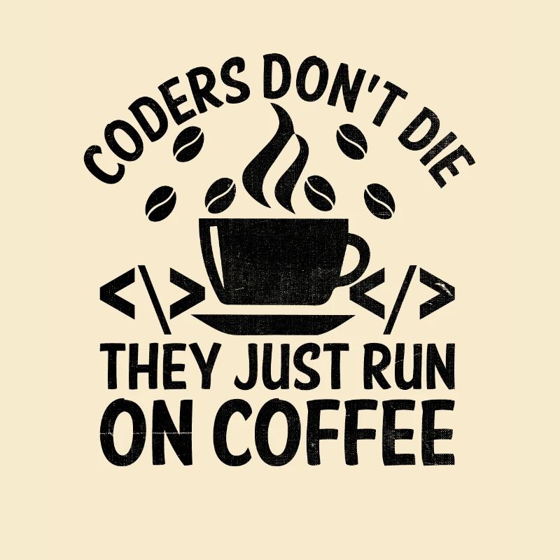 Café Codage Programmeur Codeur Développeur Nerd Coff
