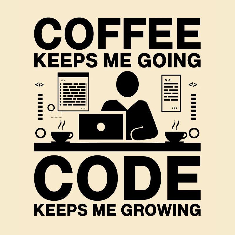 Café Codage Programmeur Codeur Développeur Nerd Coff