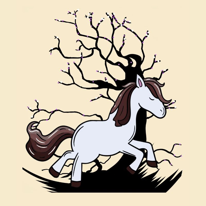 Wild Pferd Pony Pferde Kind Kinder
