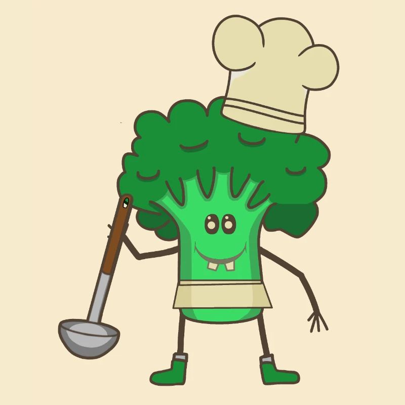 Cuisson du brocoli Soupe aux légumes Cuisson à la louche