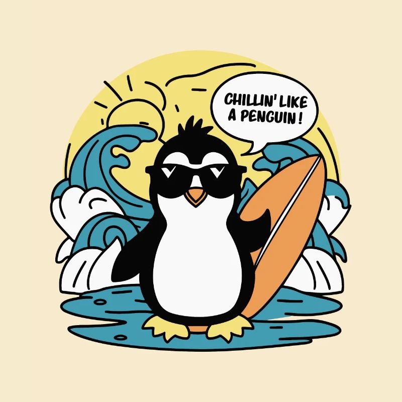 CHILLIN' COMME UN PINGOUIN