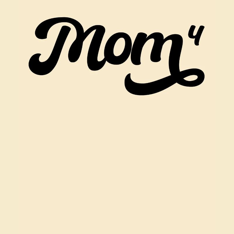 Mama 4 Kinder Muttertag Mama Hoch 4 Geschenk
