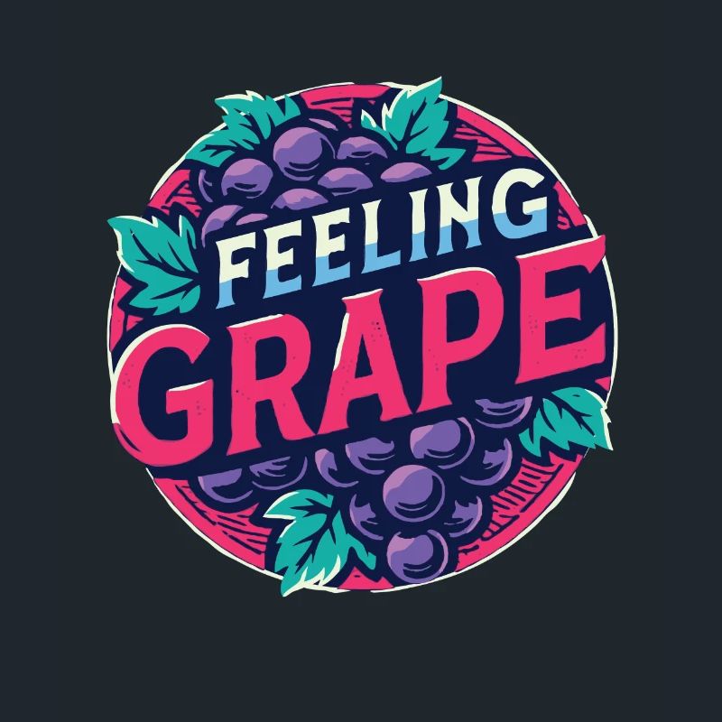 Feeling Grape Pun Winemaker Chemise à vin