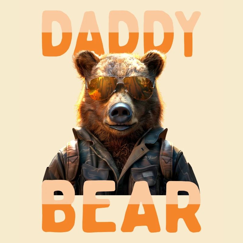 Daddy Bear Bears Dad Dad Father's Day Grizzly Bear
