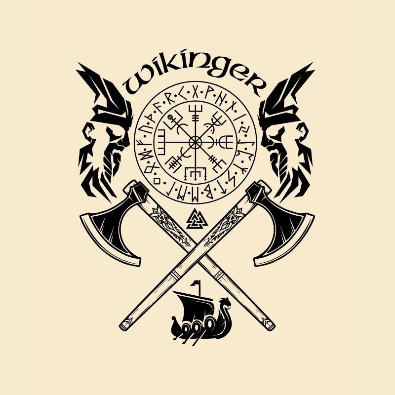 Wikinger-VIKING SYMBOLE-WIKINGER RUNEN